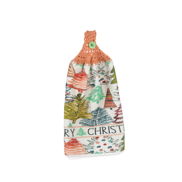 Handmade Hanging Hand Towel  - Christmas - Unicorn Fart Productions